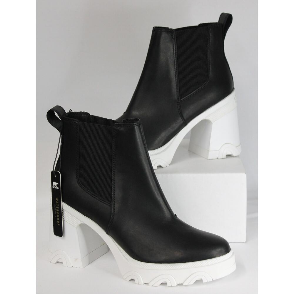 *NEW WITHOUT BOX* SOREL CHELSEA BREX HEEL BOOTS WATERPROOF